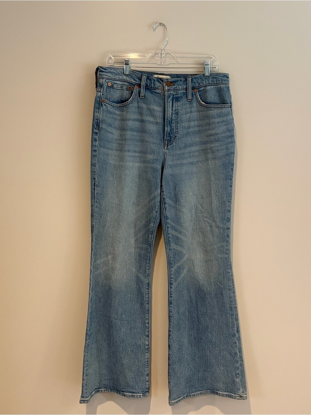 Madewell Washed Blue Perfect Vintage Flare Jeans Size 30